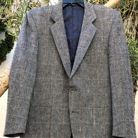D’URBAN Other - VTG D’URBAN Plaid Silk Wool, 🇮🇹 Made Blazer, 38R